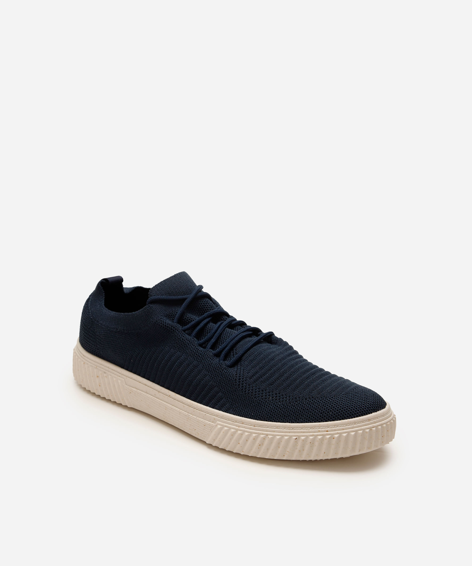 tênis masculino knit oneself - azul marinho