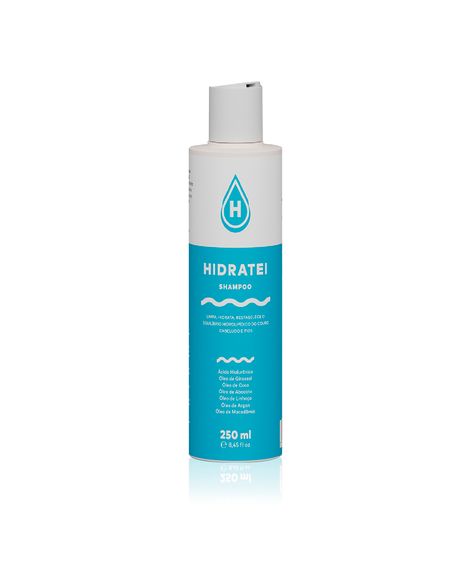 shampoo hidratante recupera danos hidratei 250ml