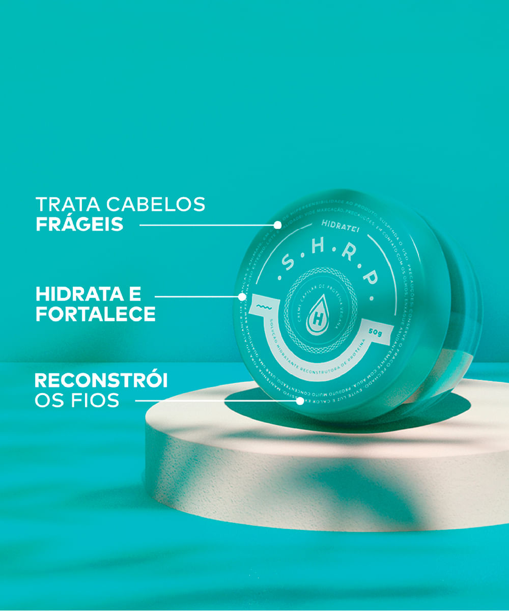 creme capilar de proteína vegana restauração total 50g