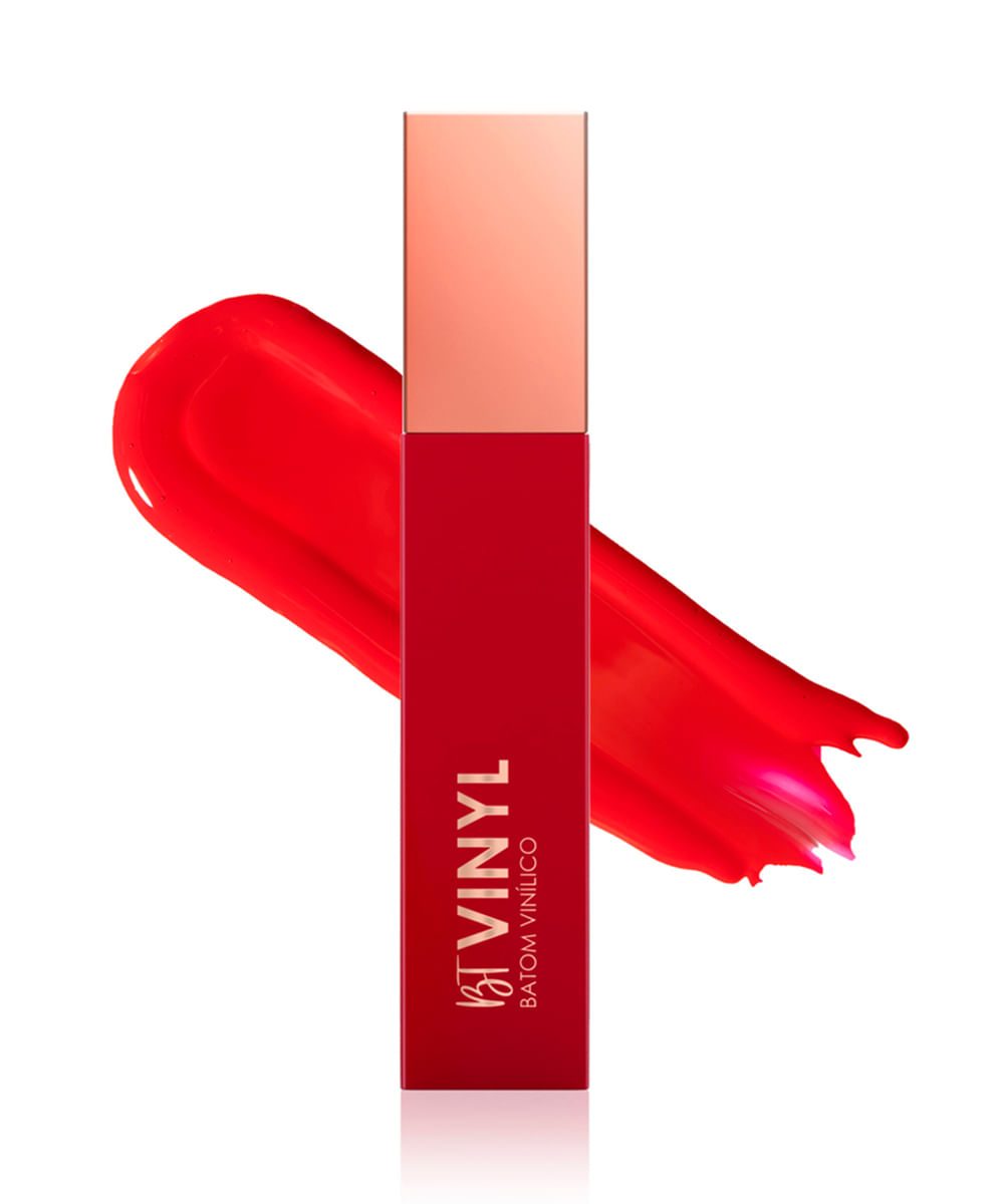batom vinílico bruna tavares vinyl sara vermelho