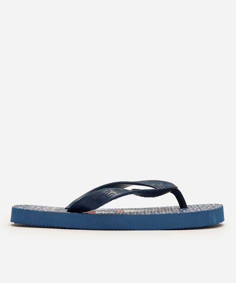 chinelo infantil barco pimpolho azul