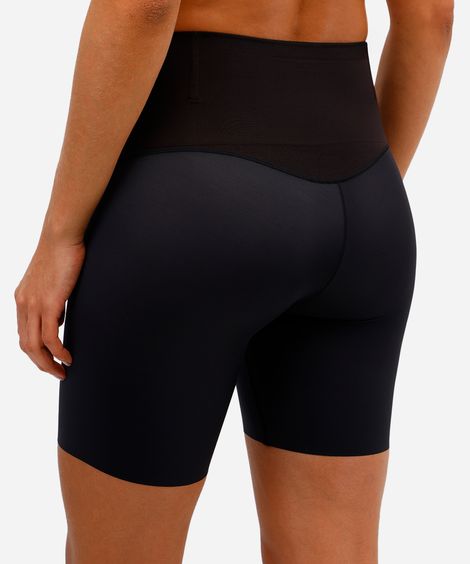 bermuda modeladora feminina delrio preta