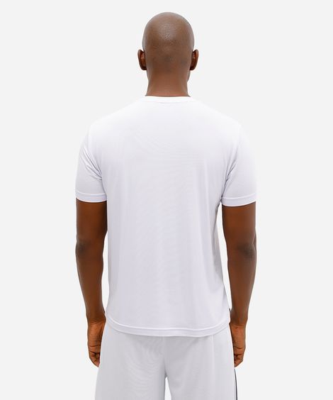 camiseta masculina de viscose cea sports branca