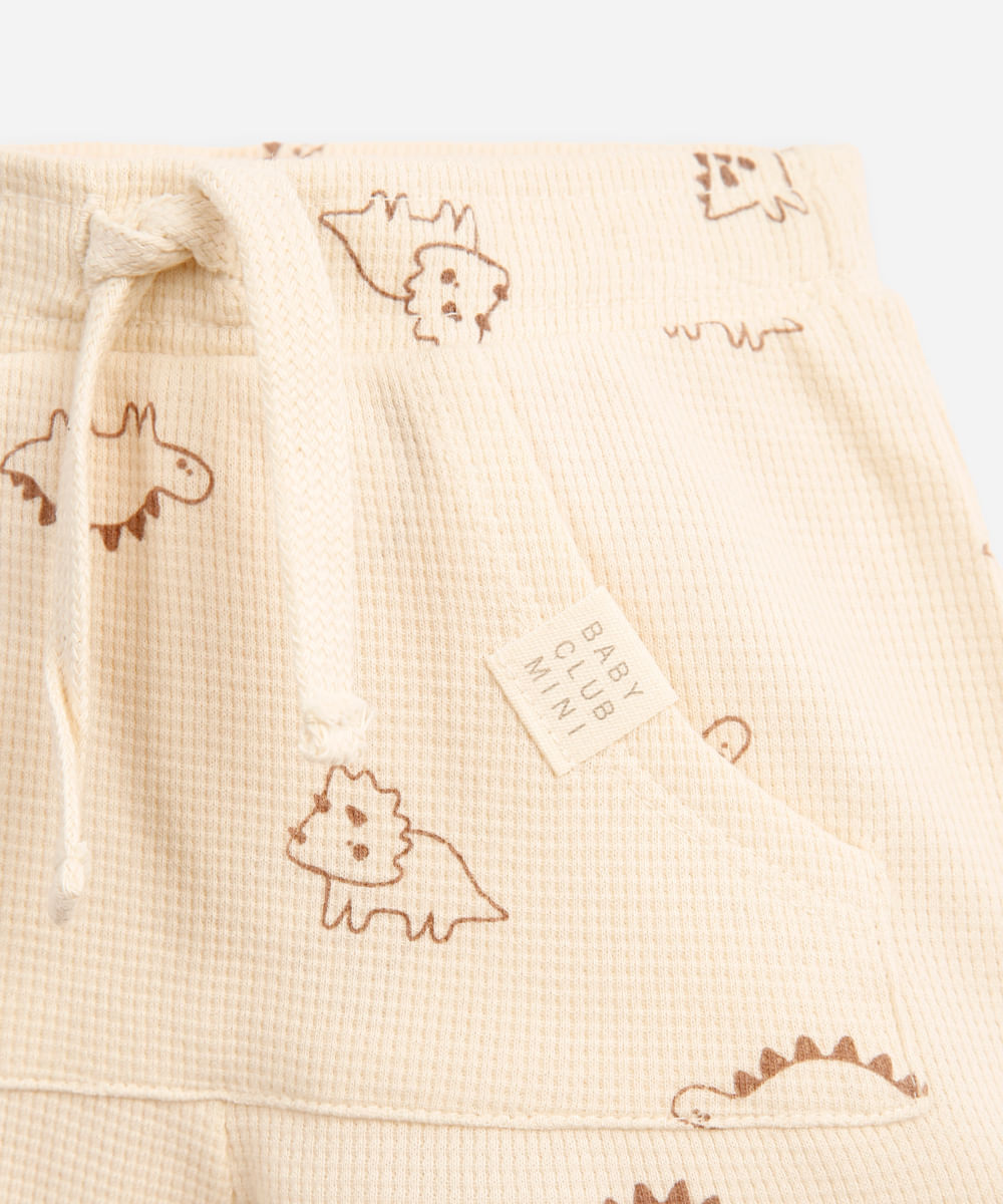 short bebe dino bege