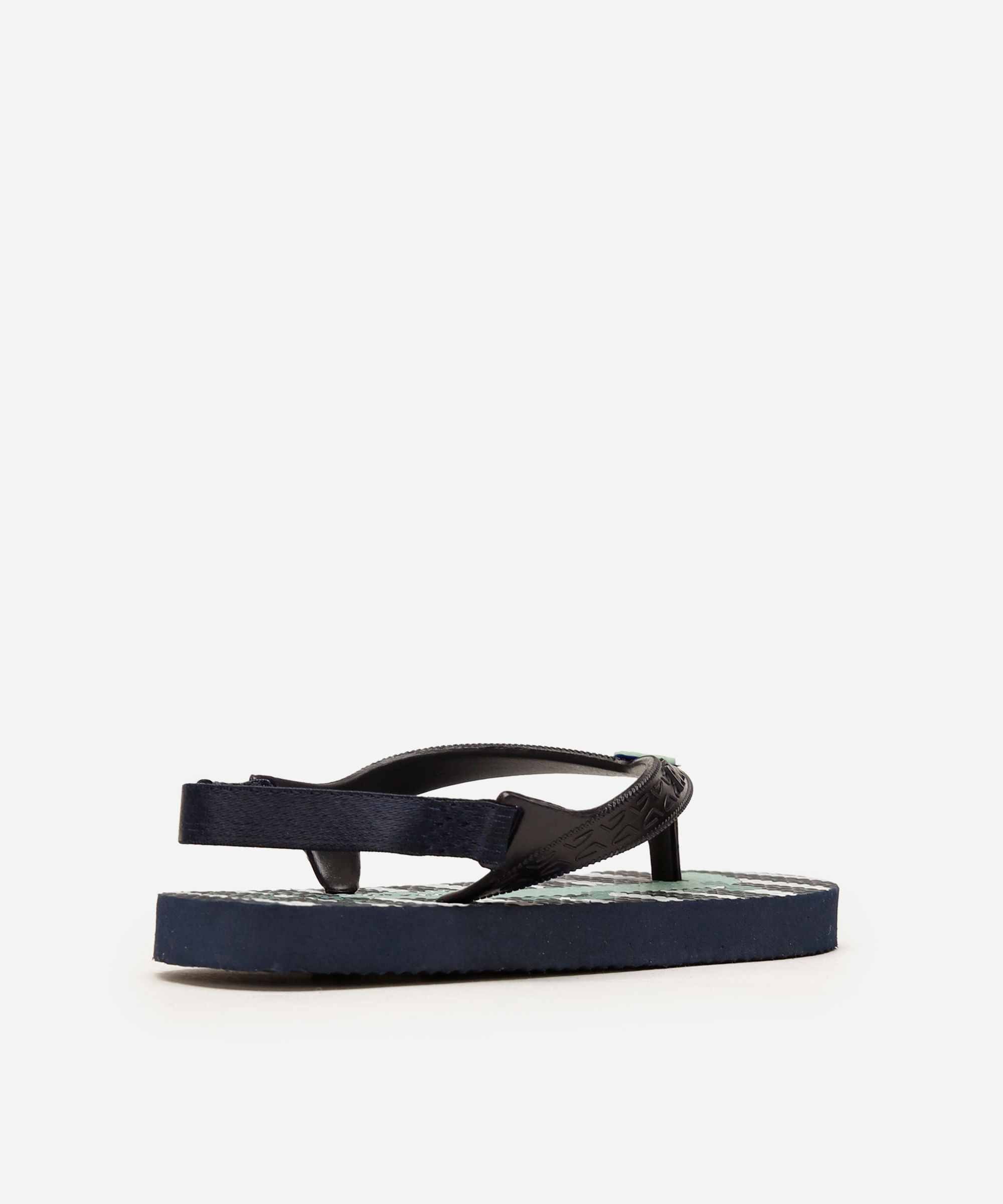 chinelo infantil crocodilho  pimpolho azul