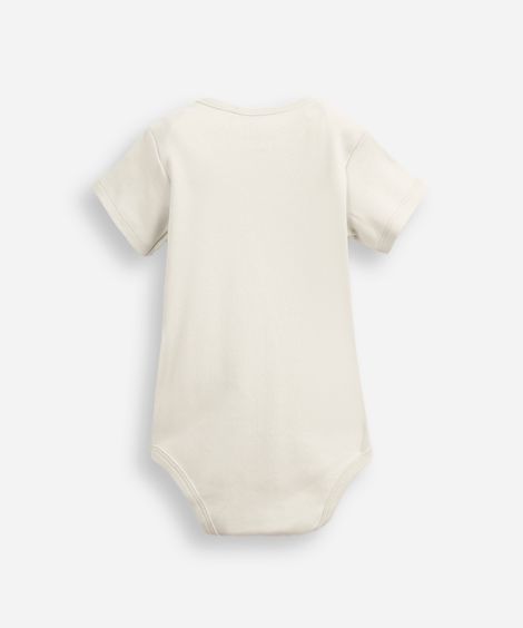 body infantil de algodão manga curta amigos do planeta verde