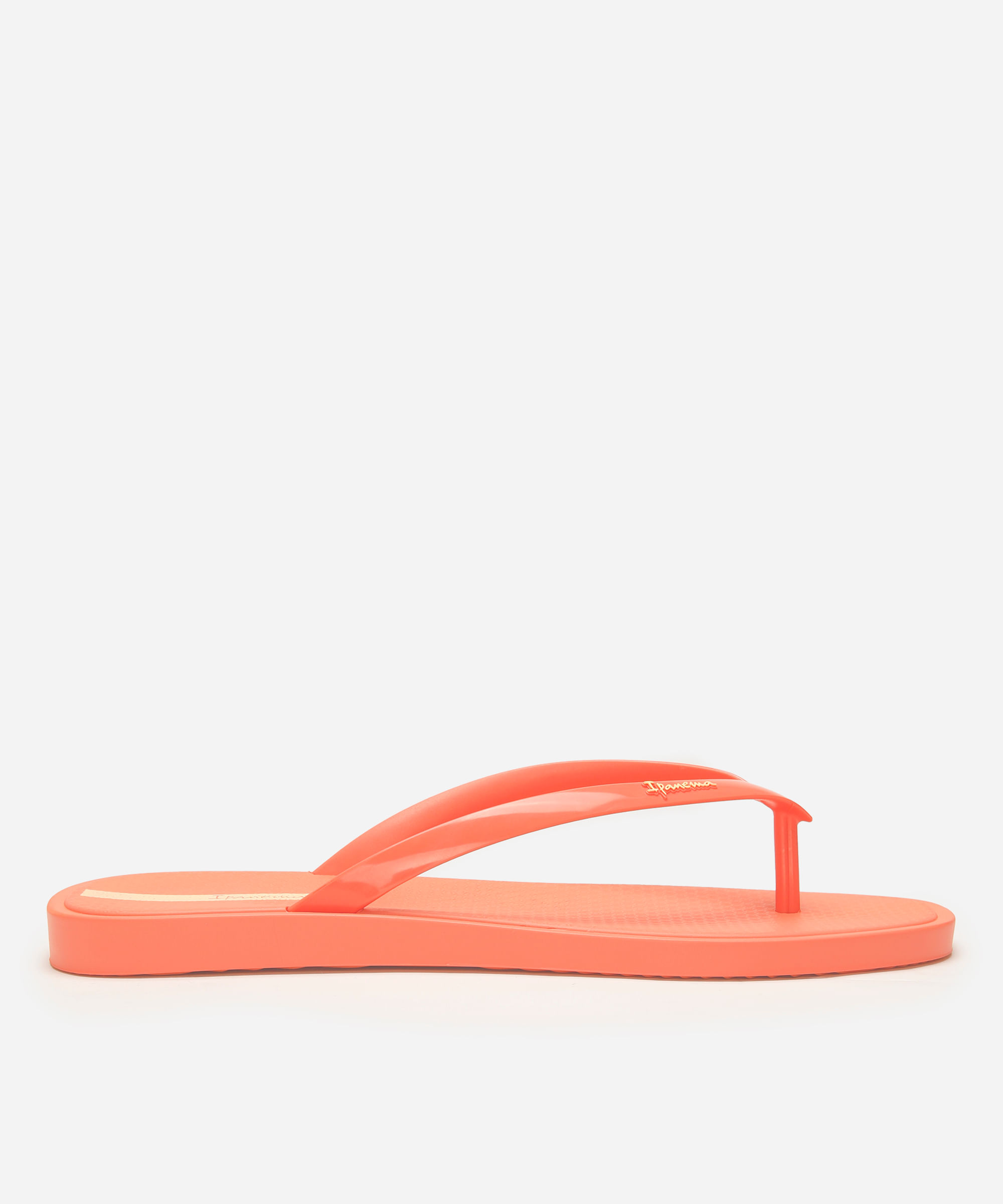 chinelo ipanema slim cintilante laranja
