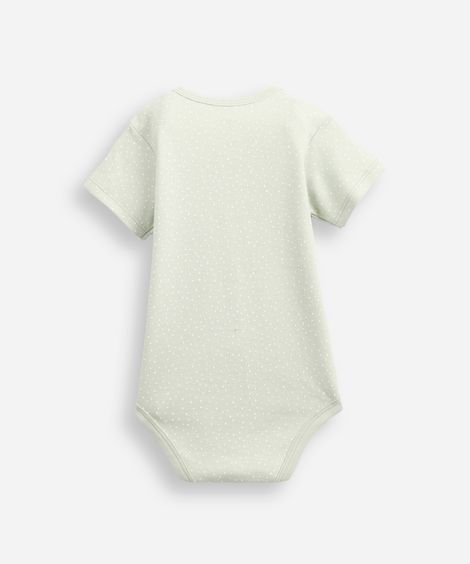 body baby arco-íris verde