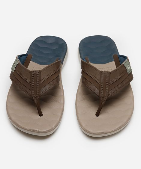 chinelo cordoba cartago com brinde marrom