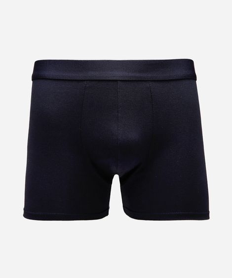 cueca boxer masculina de algodão mash azul