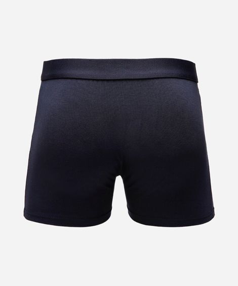 cueca boxer masculina de algodão mash azul