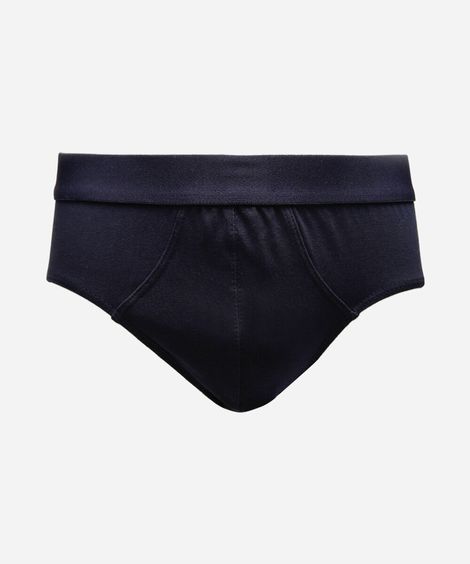 cueca slip masculina de algodão mash azul