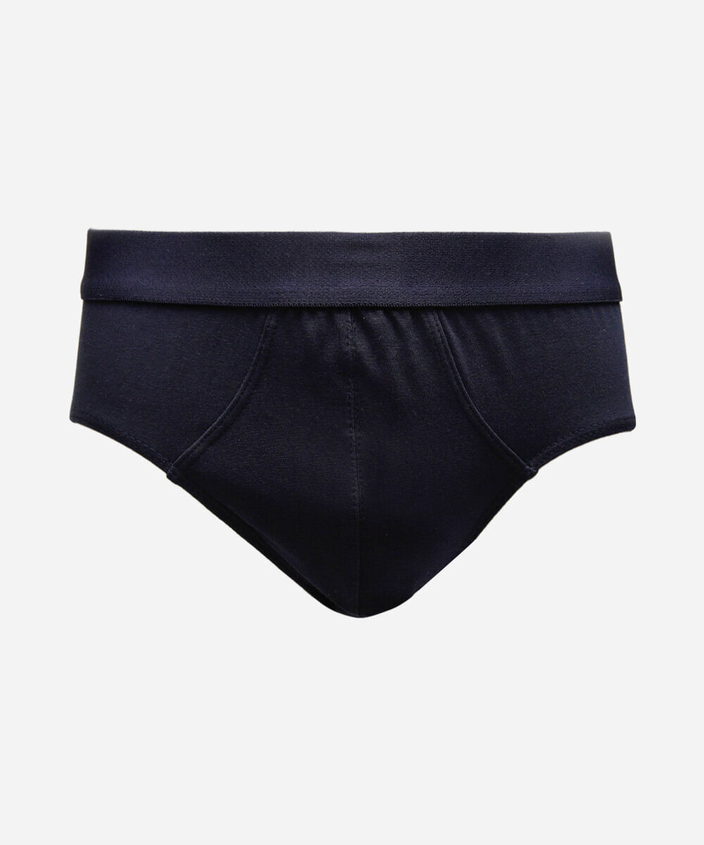 cueca slip masculina de algodão mash azul