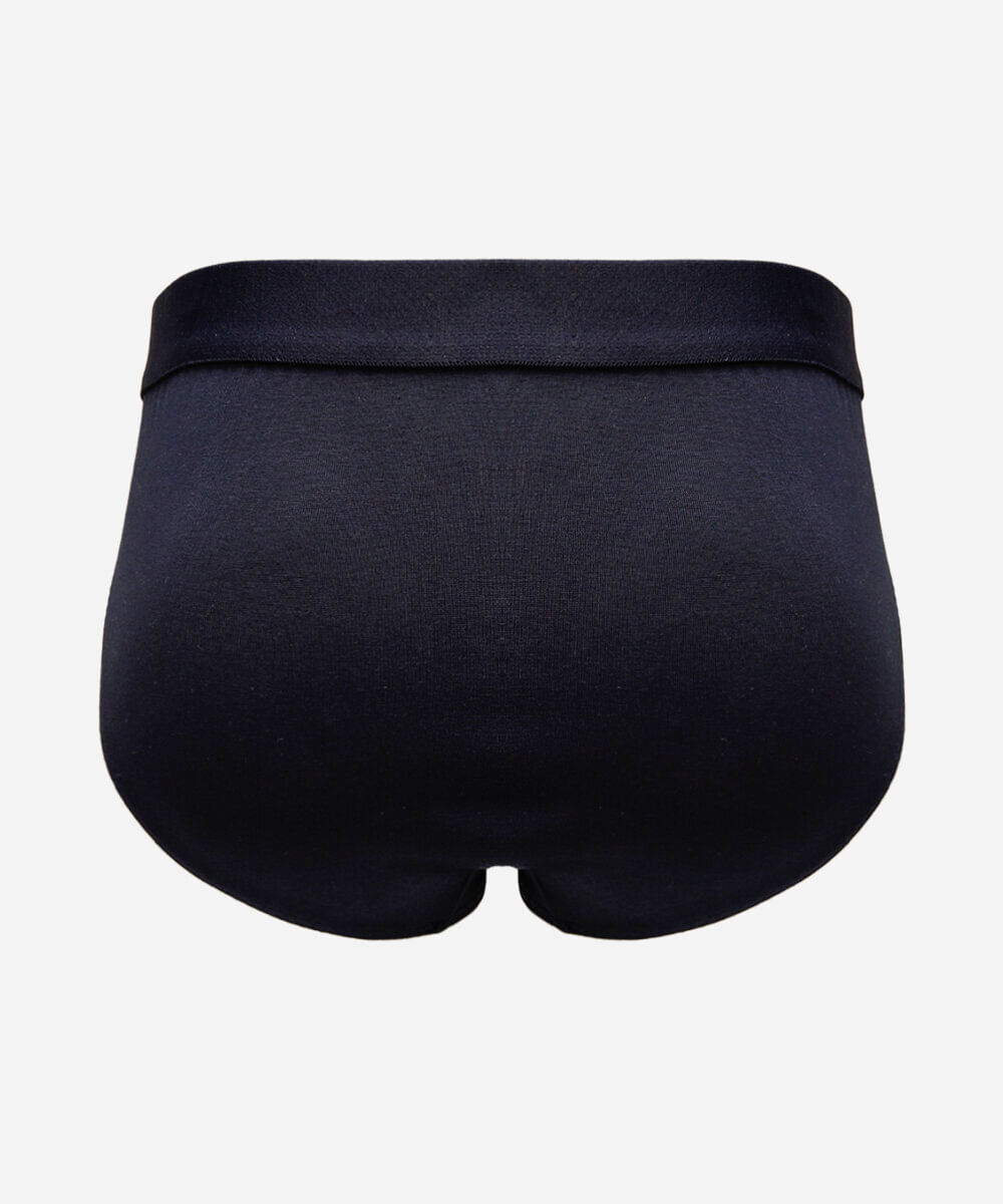 cueca slip masculina de algodão mash azul