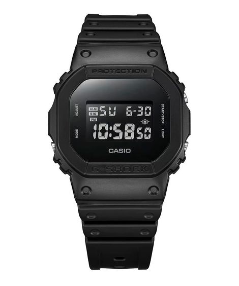 relógio masculino digital casio dw 5600ubb 1dr preto