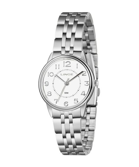 kit relógio feminino analógico lince lrmm027l32 b2sx pj prateado