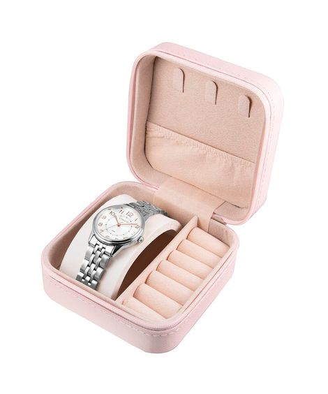 kit relógio feminino analógico lince lrmm027l32 b2sx pj prateado