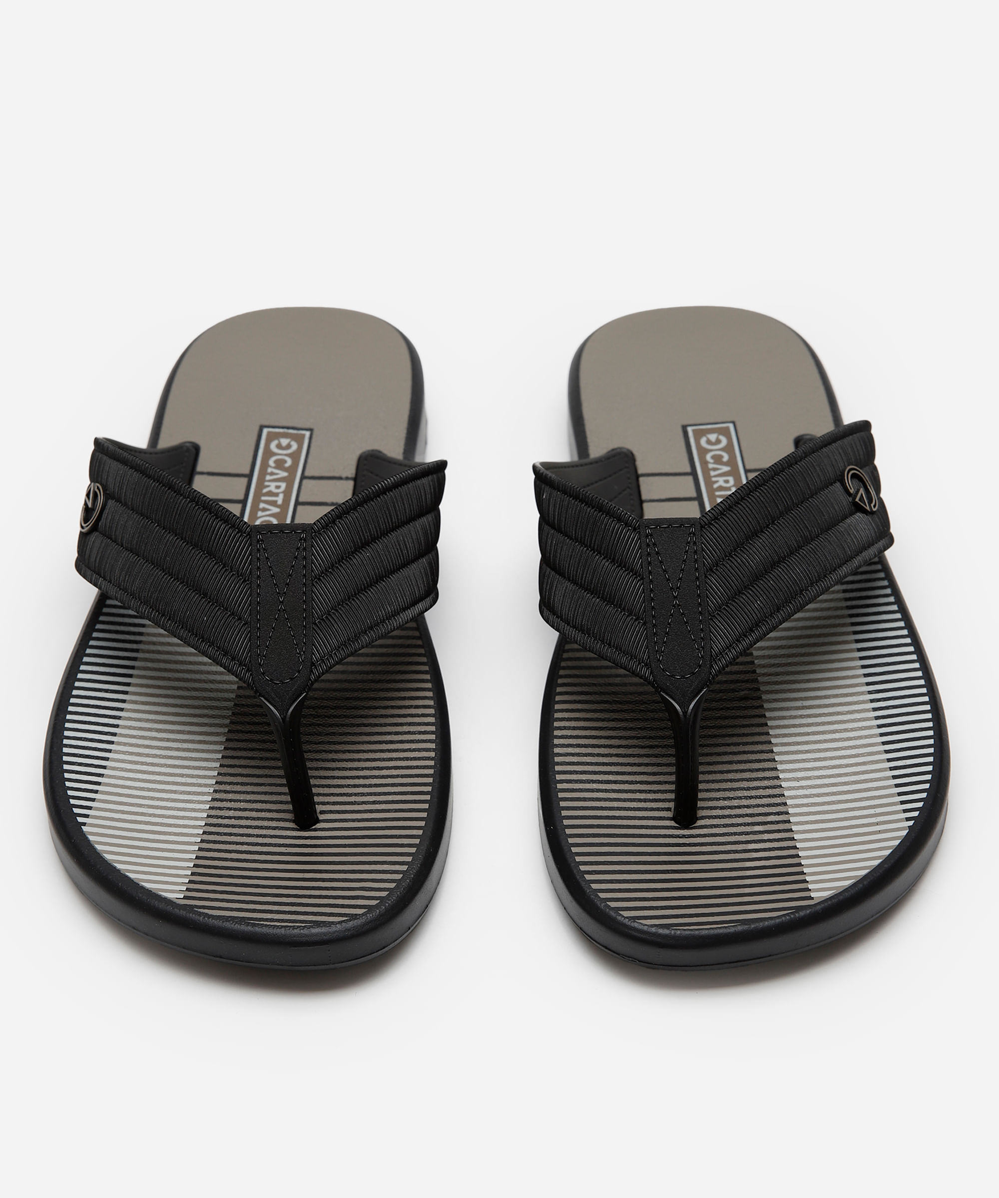 chinelo montreal cartago cinza