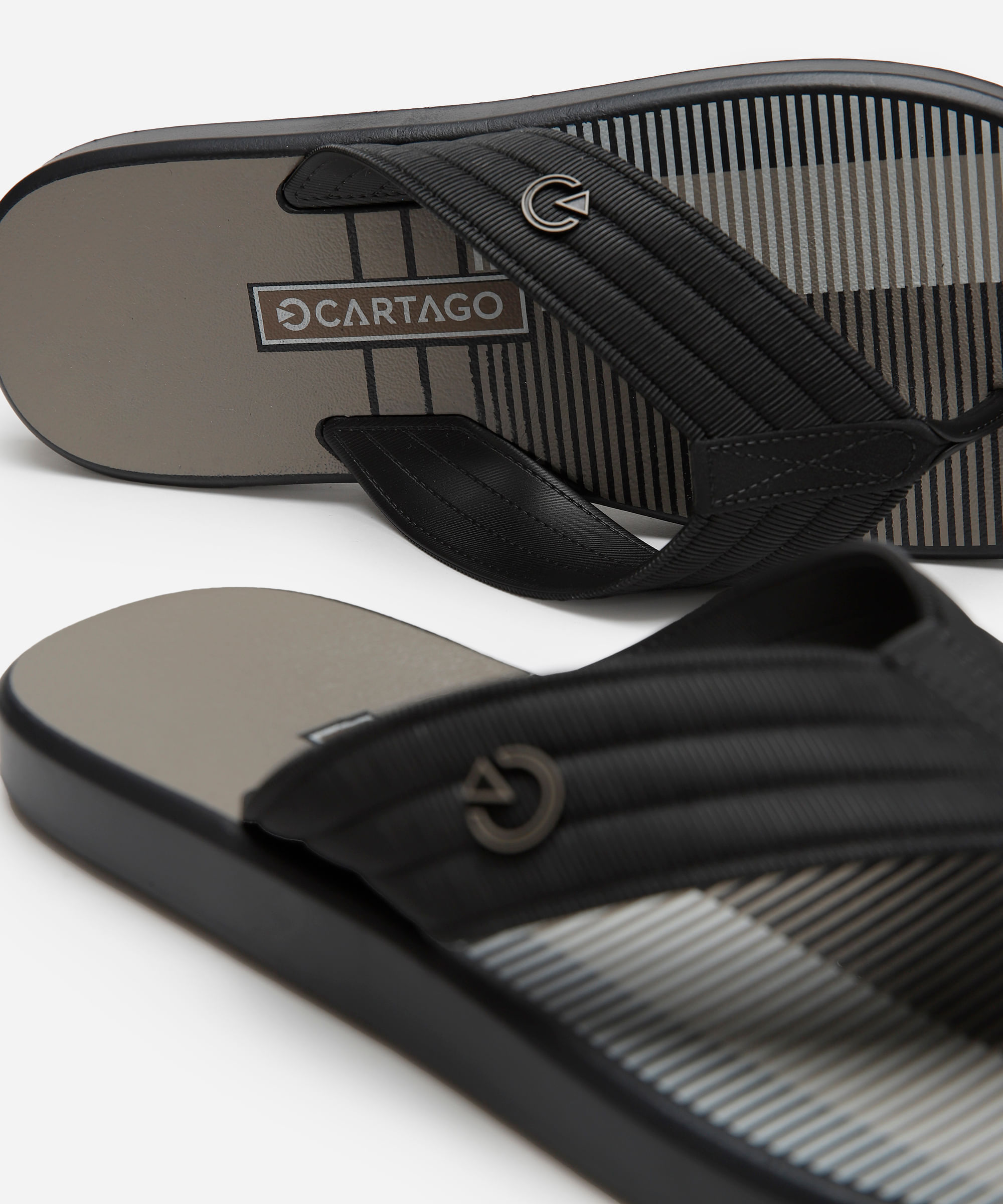 chinelo montreal cartago cinza