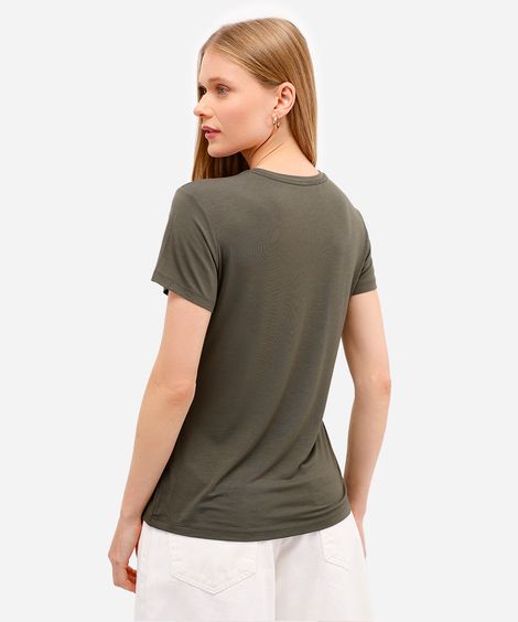 camiseta feminina manga curta airtech verde