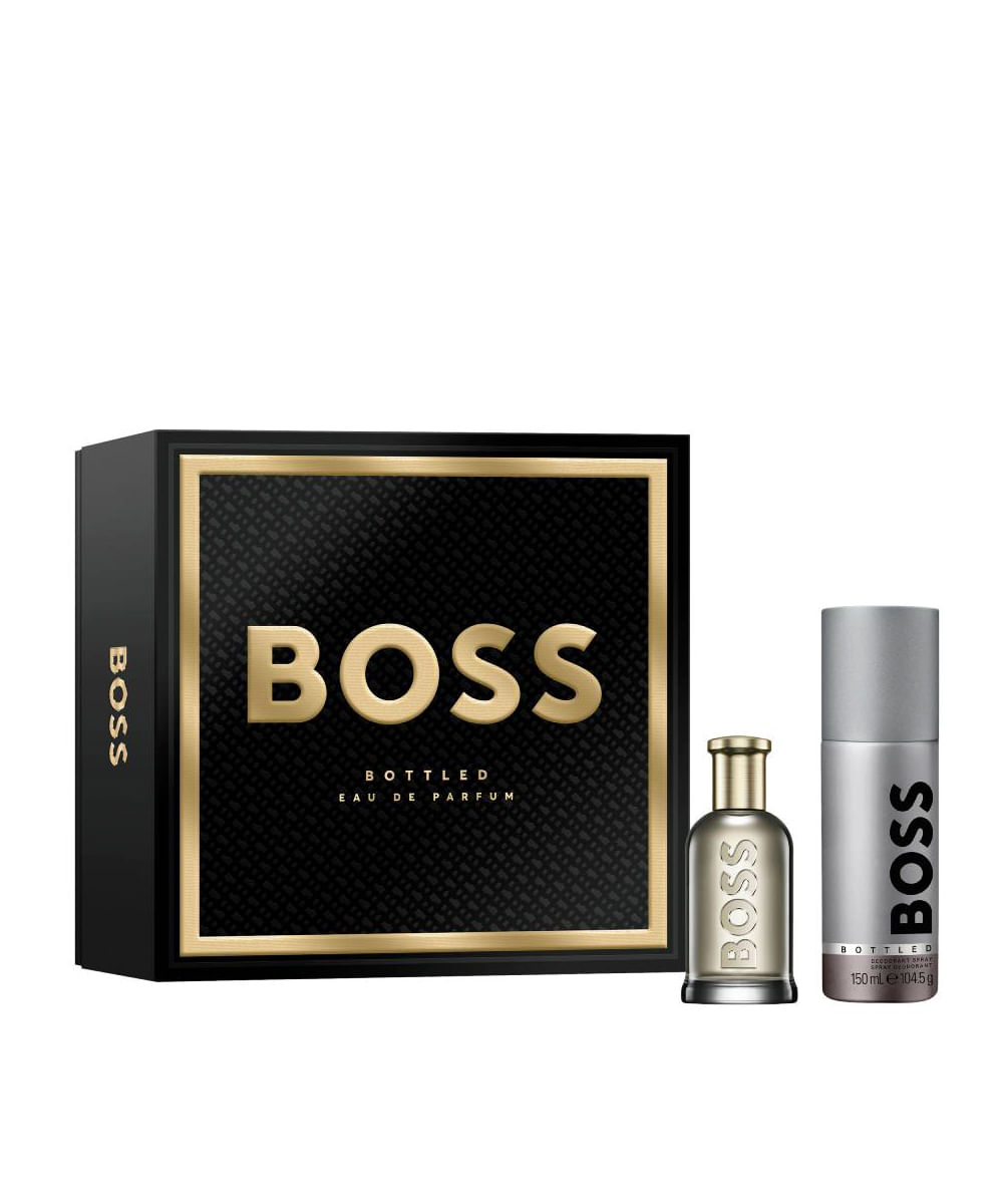 kit masculino hugo boss bottled edp 50ml e desodorante 150ml