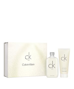 kit masculino calvin klein coffret ck one edt 200ml e body lotion 200ml