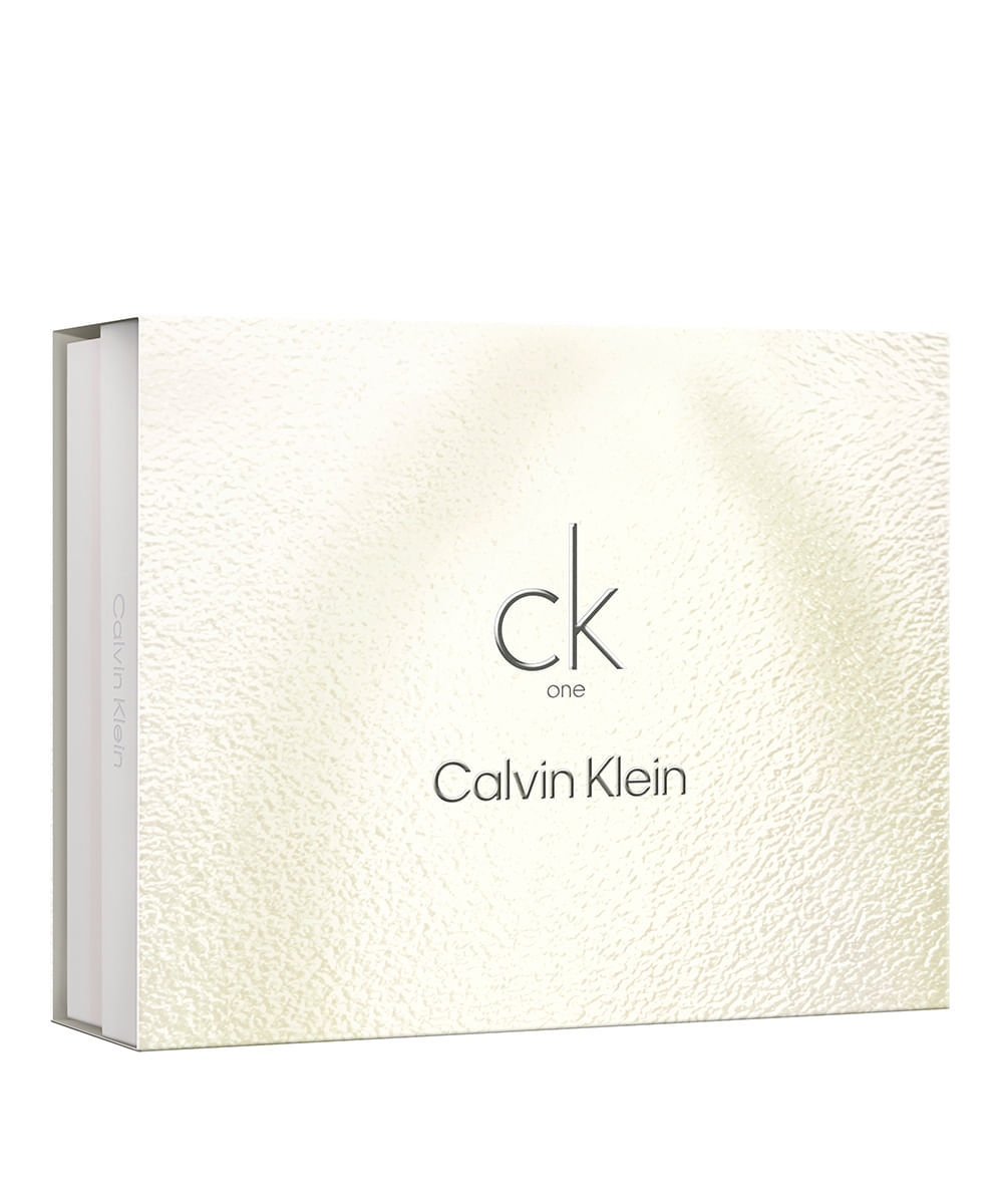 kit masculino calvin klein coffret ck one edt 200ml e body lotion 200ml