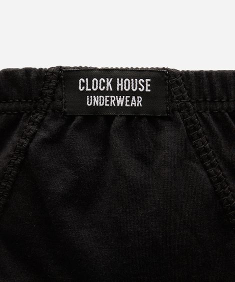cueca slip masculina de algodão preta