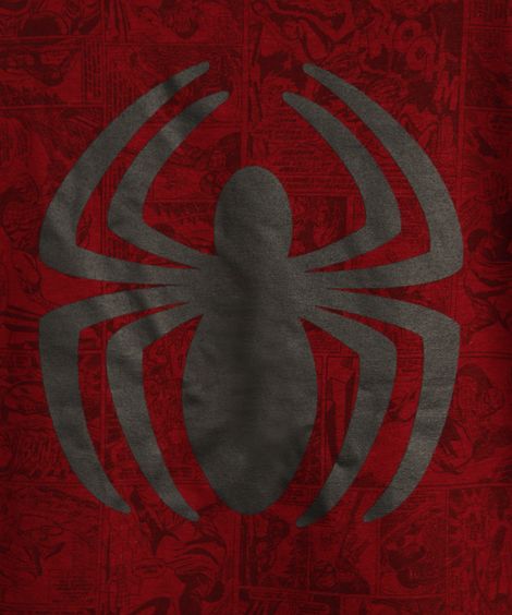 camiseta infantil manga longa homem aranha vermelha