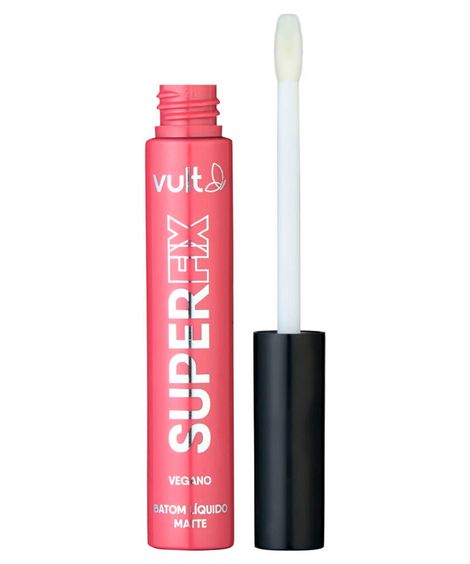 batom líquido vult super fix rosa queimado 5ml