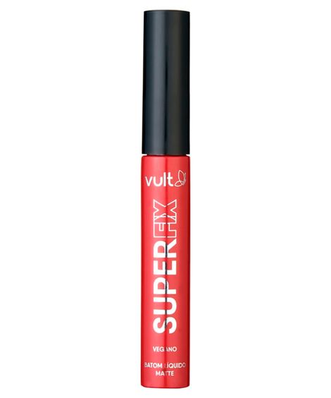batom líquido vult super fix vermelho profundo 5ml