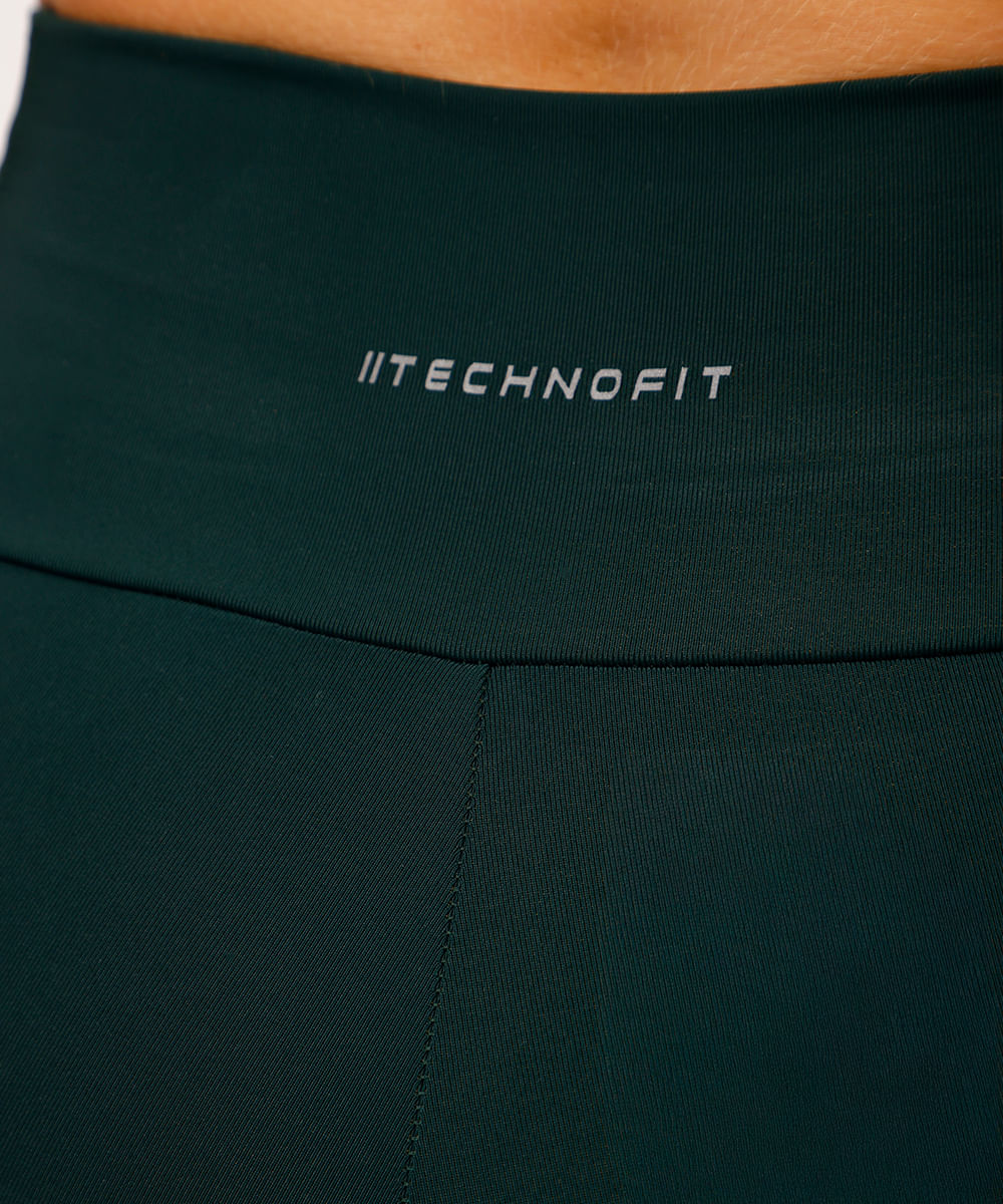 calça legging com bolsos esportiva ace verde