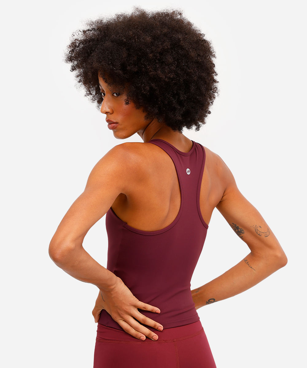 regata nadador de poliamida esportiva ace roxa