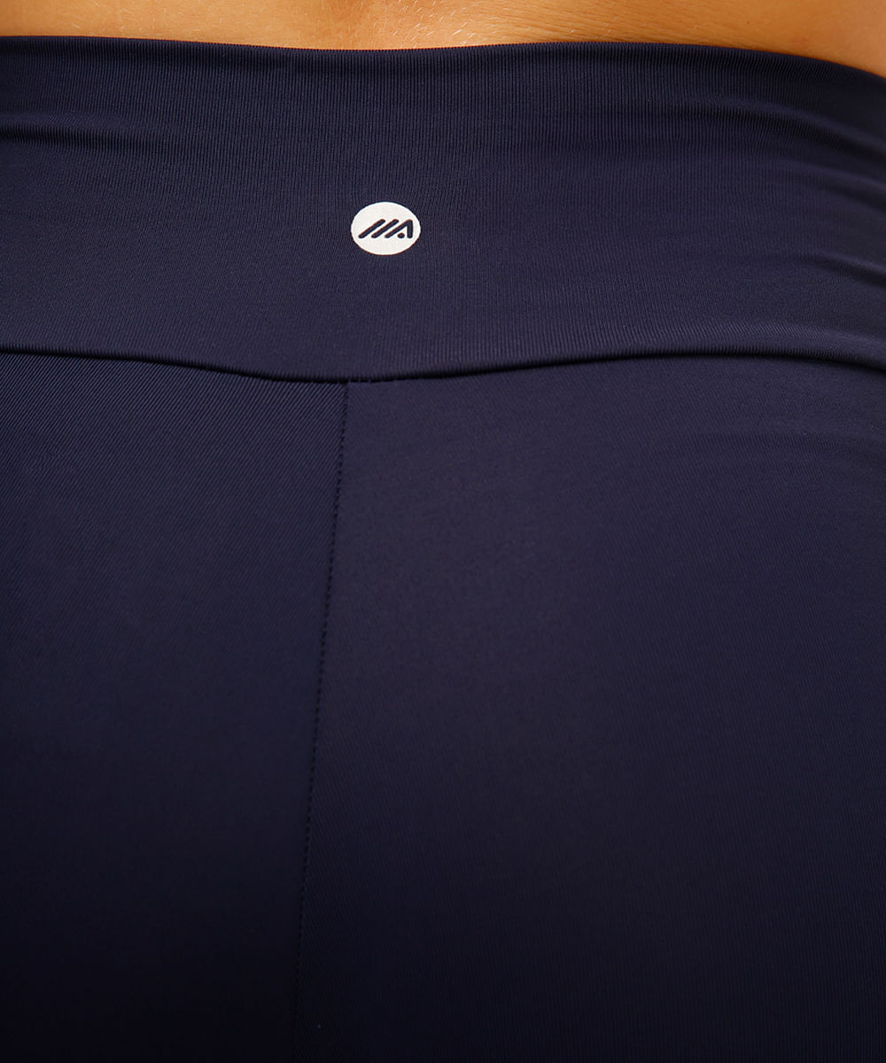 calça legging feminina esportiva azul