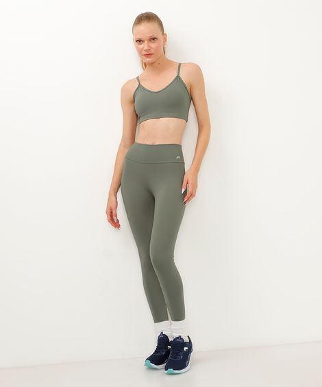 calça legging feminina esportiva ace verde