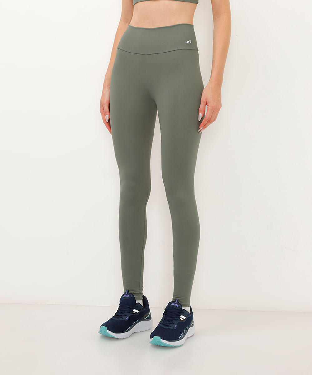 calça legging feminina esportiva ace verde