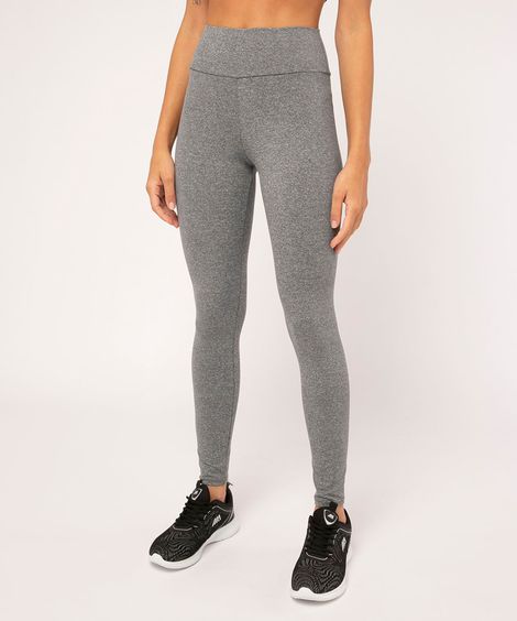 calça legging feminina esportiva cinza