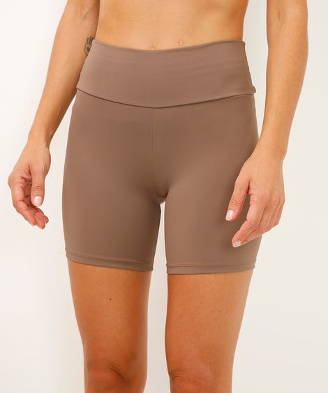 bermuda esportiva marrom