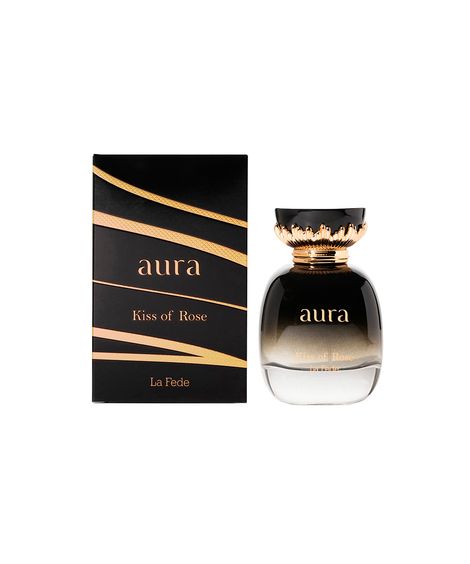 perfume feminino khadlaj aura kiss of rose edp 100ml