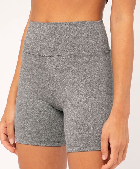 bermuda esportiva cinza