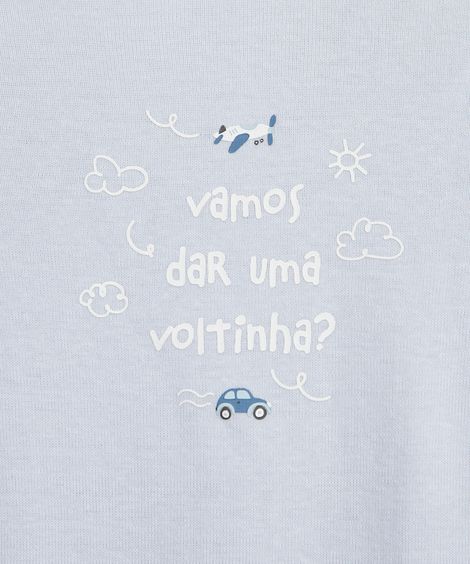 kit de 3 bodies infantis de algodão estampados coloridos