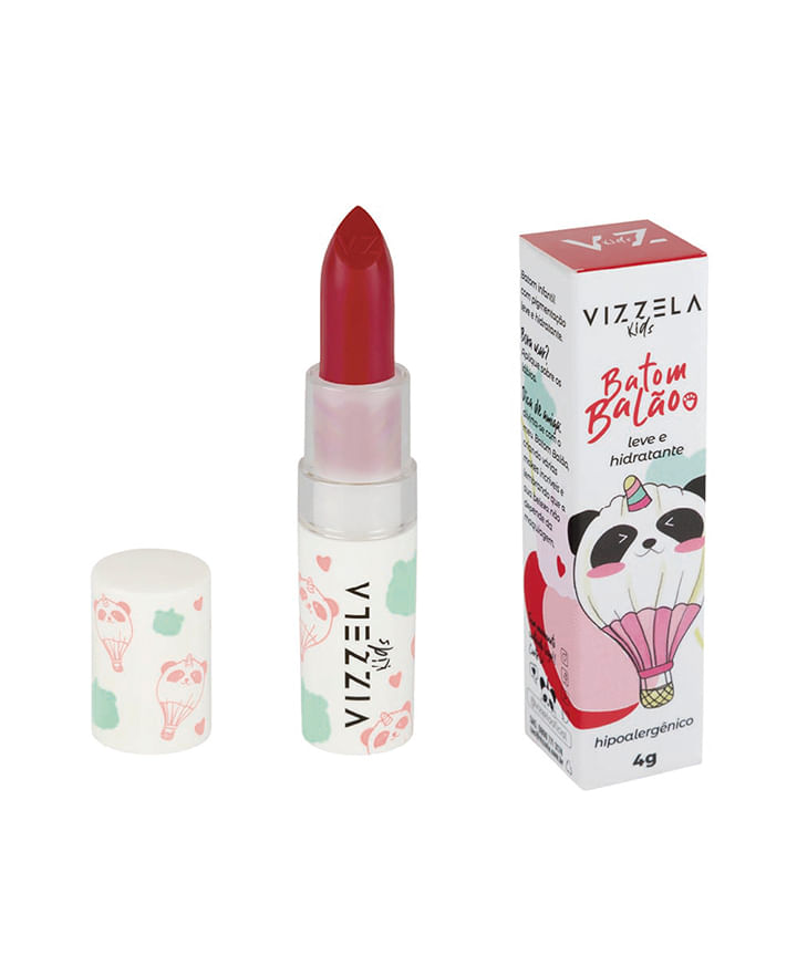 batom vizzela infantil balão flutua 4g