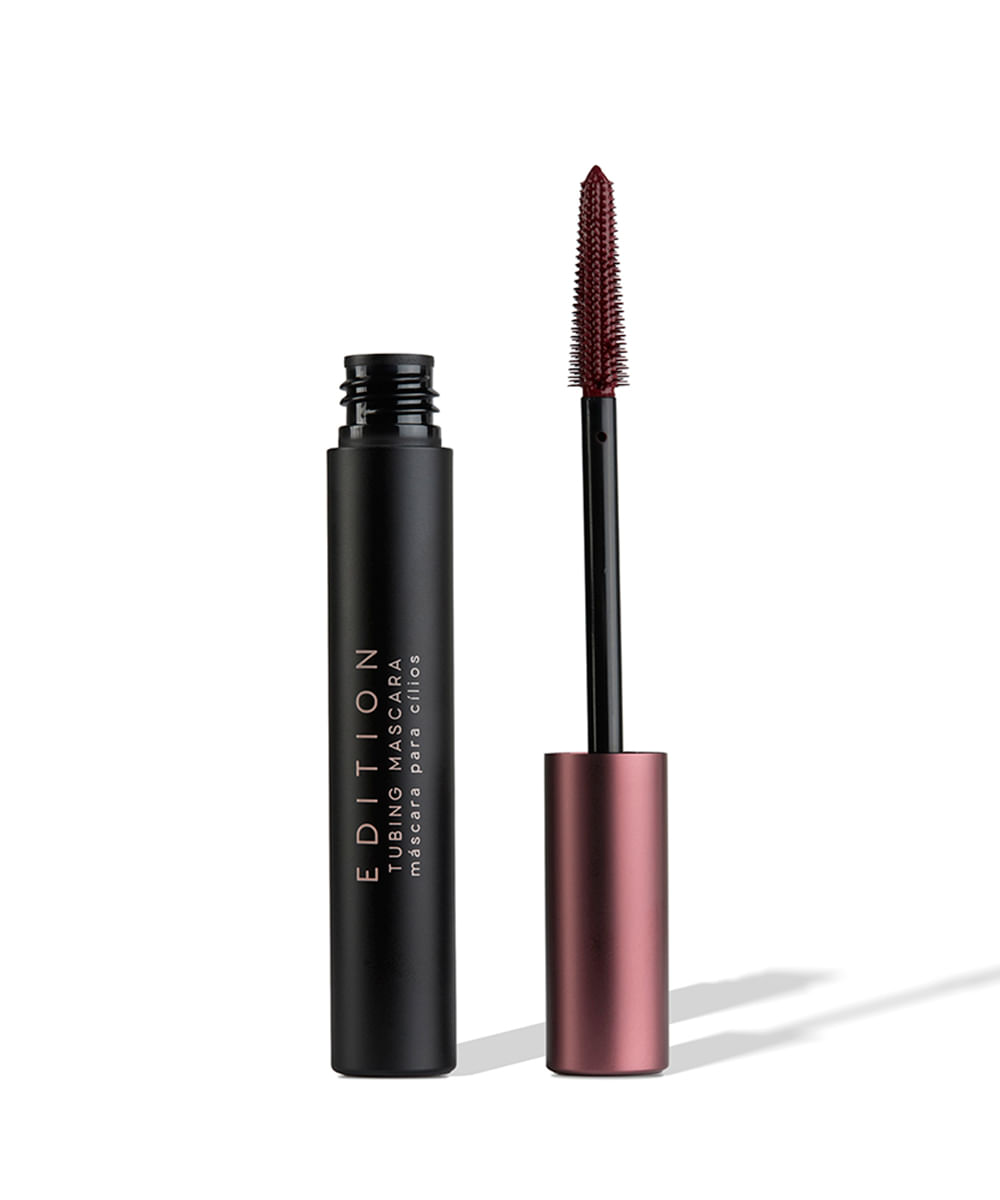máscara cílios océane tubing máscara edition ruby bordô