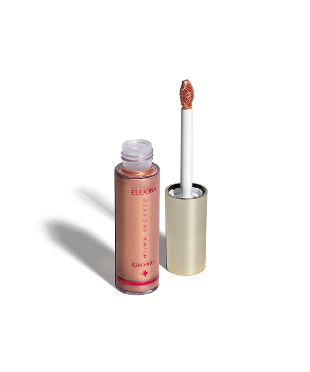 iluminador líquido eudora niina secrets luminous bronze 10ml