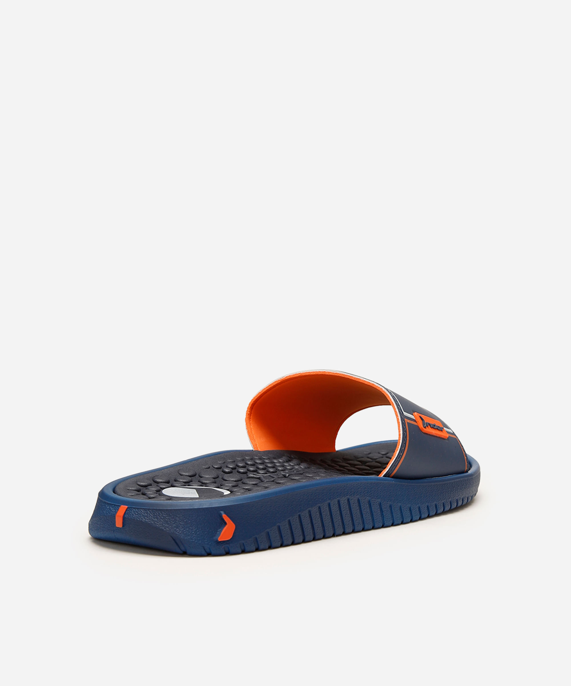 chinelo slim slide rider - azul escuro