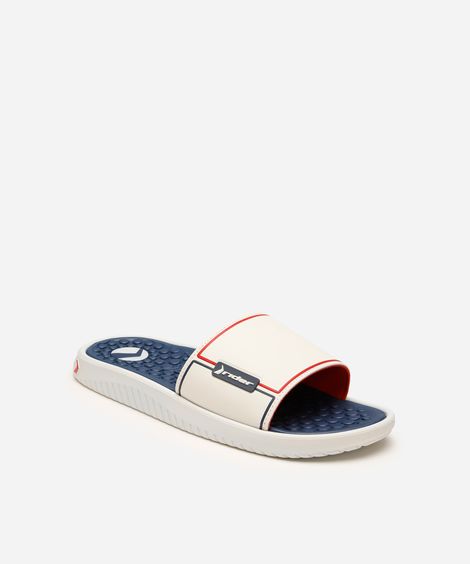 chinelo slim slide rider  azul