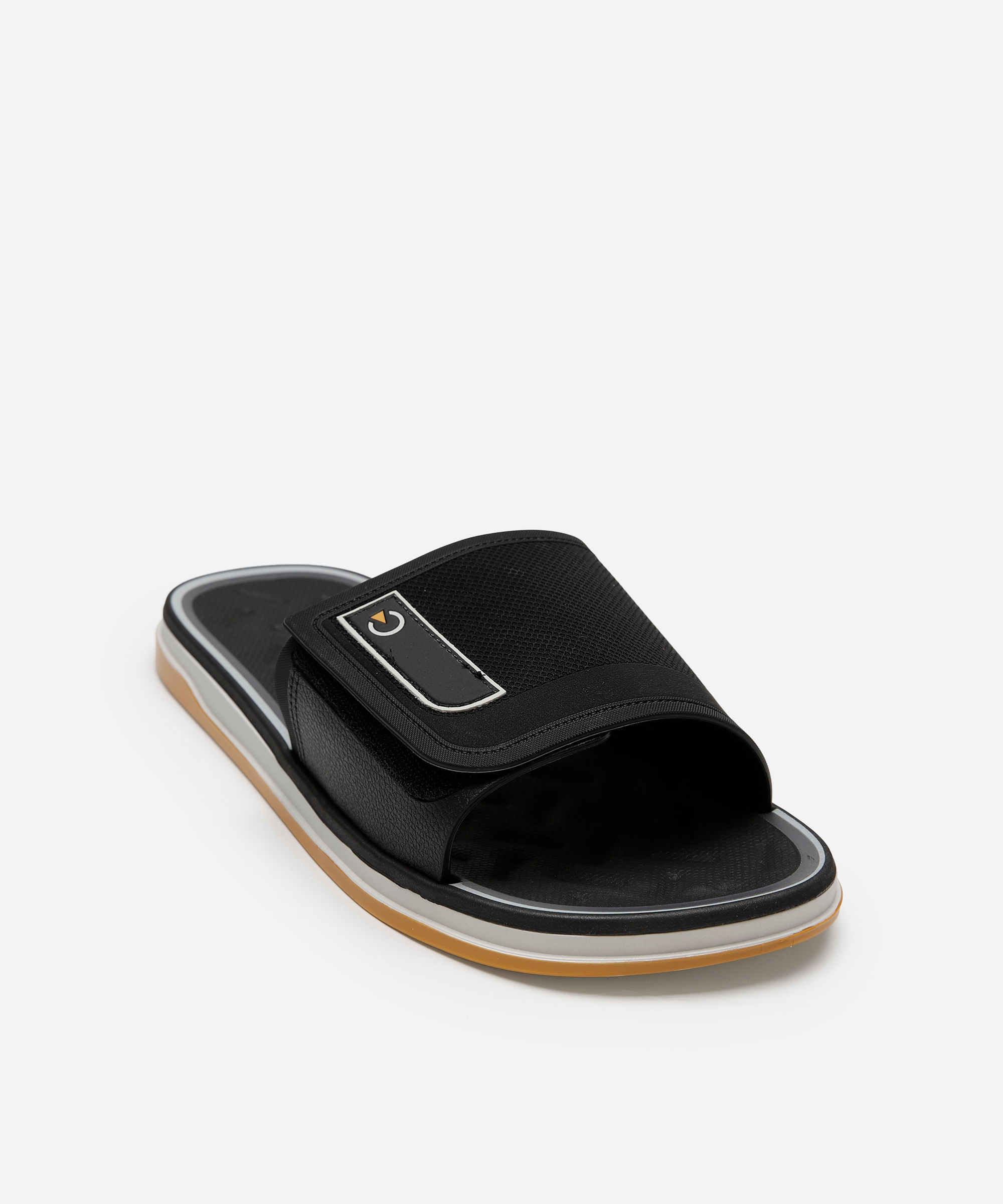 chinelo slide cartago cinza