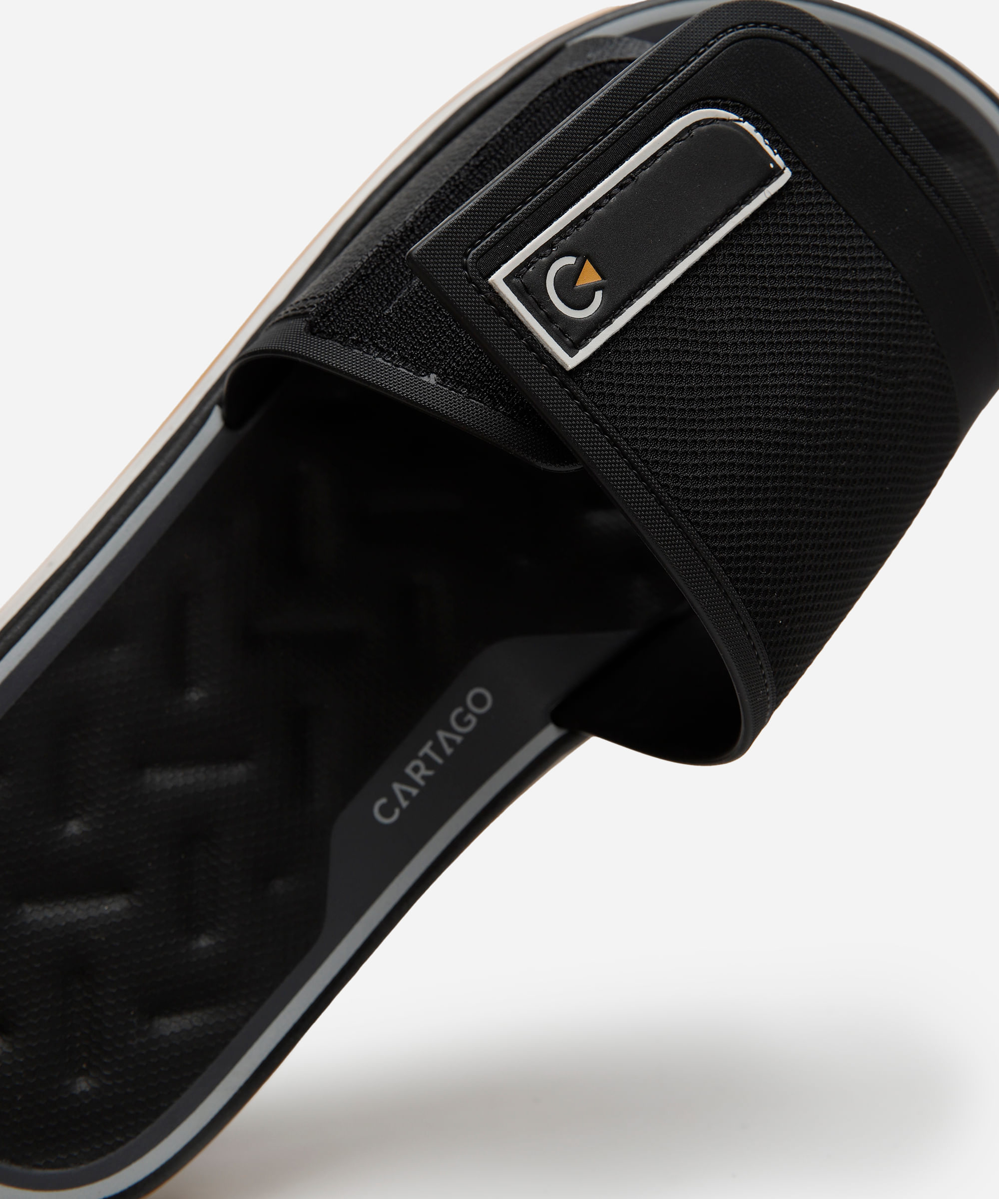 chinelo slide cartago cinza