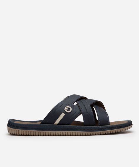 chinelo slide fiji cartago marrom