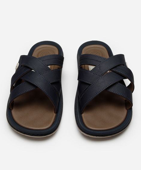 chinelo slide fiji cartago marrom